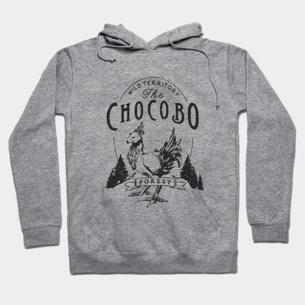 Chocobo Forest - Vintage Hoodie by DesignedbyWizards